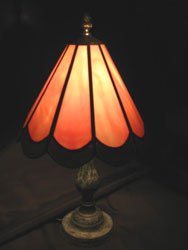 Scalloped Table Lamp